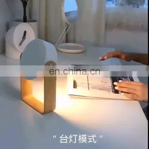 2021 Hot LED Portable Lantern Light Retractable Wooden Table Lamp Bedside Night Light Touch Sensor Hanging Lamp thumbnail-1