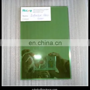 4mm 5mm 6mm Light French Green / Dark Green Reflective Glass With ISO, CCC and CE Certificate thumbnail-3