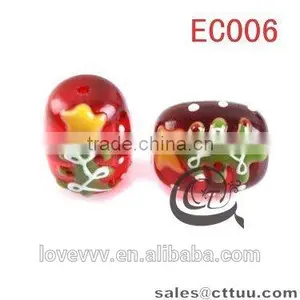 DIY Accessories 8mm Lantern Acrylic Glass Beads EC004 (Chrismas Gift) thumbnail-3