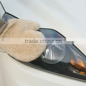 100% Australian Sheepskin Wash Mitt Factory Price China Supplier thumbnail-2