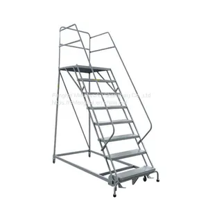 Factory Wholesale Ladder, Removable Logistics Storage, Mobile Industrial Ladder thumbnail-1