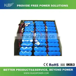 China High Quilty Battery HJBP Customized 18650-2.6ah 3S 12V(11.1) 2.6Ah Lithium Battery for Led Lighting and Infusion Pump thumbnail-4