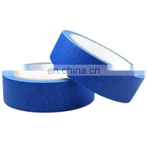 High Temperature Resistance Blue Masking Painting Tape Without Residue thumbnail-1