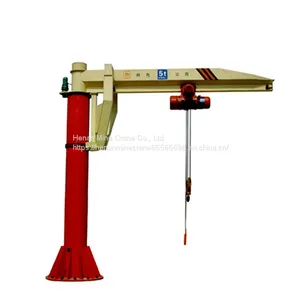 Electric Revolving 360 Degrees Column Swing Lever Jib Crane thumbnail-4