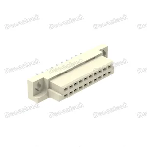 Denentech High Quality Dual Row Straight 20P Female DIN41612 Connector thumbnail-2