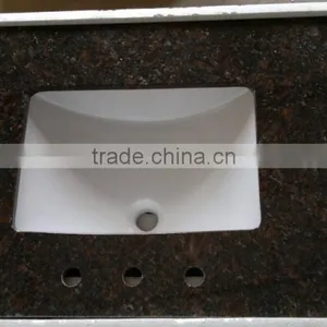 Granite Vanity Top With Undermount Sink, Granite Vanity Top With Undermount Bowl thumbnail-3