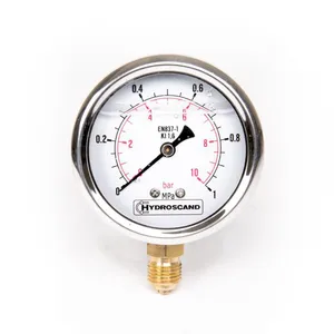 Heavy Duty Pressure Gauge for Accurate Petroleum Measurement thumbnail-1