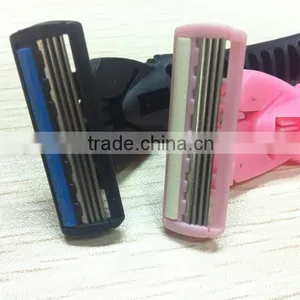 D420L Four Stainless Steel Blade Smooth and Comfortable System Razor thumbnail-3