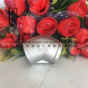 Stainless Steel Pipe Fitting 45 Degree Elbow Female Screwed thumbnail-1