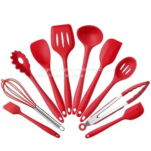 Factory Wholesale Silicone Kitchen Utensil Set Cooking Tools Silicone Kitchen Accessories thumbnail-1