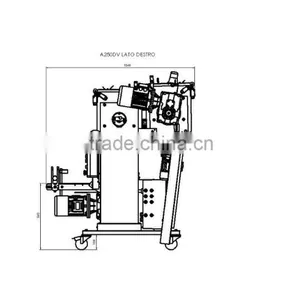 Automatic Pasta Sheet Machine A250dv thumbnail-5