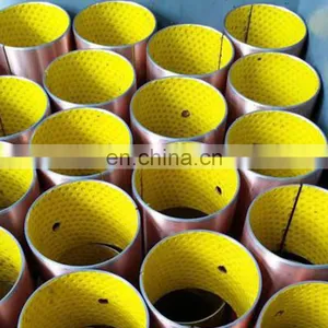 DX SF Oilless Sleeve Bush Boundary Lubricating Bushing Consist of Steel Backing and POM For Vehicle and Forming Machine Tools. thumbnail-4