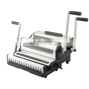 High Quality Multi-function Wire And Spiral Manual Book Binding Machine thumbnail-1