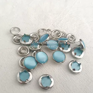 HLD Factory Custom Color 16L 18L Pearl Prong Snap Button for Garment thumbnail-1
