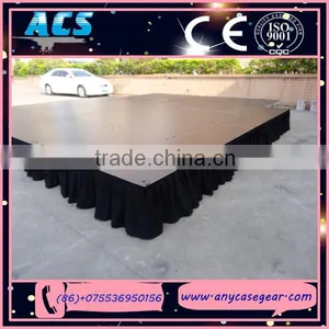 ACS Trade Show Stage, Wedding Stage, Fashion Concert Stage With Rail thumbnail-2