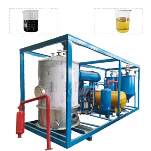 Overall Services Waste Motor Engine Oil to Diesel Distillation Machine Waste Oil Distillation Plant thumbnail-3