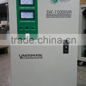 220V AC Output Single Phase Approve Portable 15000W Automatic Voltage Regulator thumbnail-3