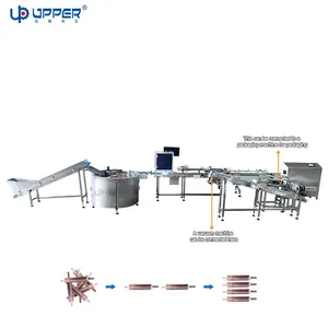 Copper Tube Turntable Automatic Sorting Packing Machine Metal Parts Counting Packaging Line With Visual Inspection Equipment thumbnail-1