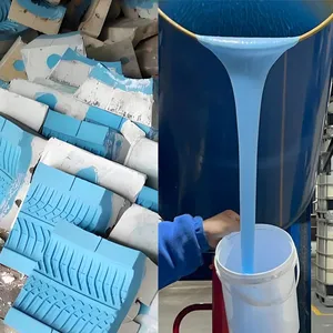 Replication Mold for AB Liquid Silicone Rubber Castings White 25A Shore Use More Times thumbnail-2