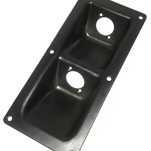 JSCBB047-ALA Accesorios Para Altavoces Anti-collision Design Aluminum Back Plate for PA Speakers NL4 thumbnail-1