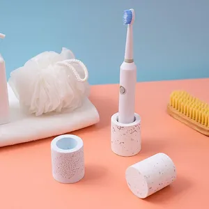 Absorbent Cup Shape Diatomite Stone Toothbrush Holder Supplier thumbnail-4