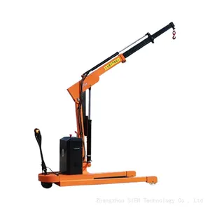 Hydraulic Electric Truck Crane Mobile Cantilever Crane Lifting Loads thumbnail-1