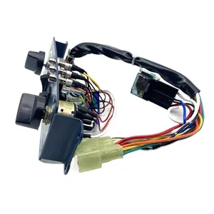 Original SANY Excavator AC Control Panel Switch 14659250 for SY55C SY60 SY75C SY485 Climate System Dashboard Part thumbnail-5