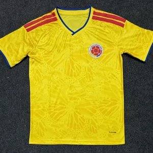 Colombia Fan Edition Football Jersey Colombia Short-sleeve Soccer Jersey thumbnail-1