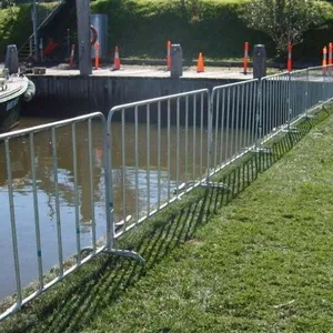 Mobile Temporary Stainless Steel Crowd Control Barriers for Short-term Isolation, Zoning, or Order Maintenance thumbnail-2