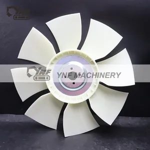 PC110 500-36-60-4T8 PC110 Cooling Fan Blade YNF17111, Excavator Cooling System Replacement Parts thumbnail-1