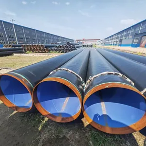 Chinese Water Supply Pipeline, Spiral Steel Pipe Anti-corrosion Customization, Large-diameter Anti-corrosion Steel Pipe thumbnail-1