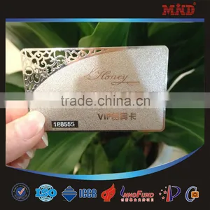MDC1345 Promotion Metal Business Card Hollowed-out Metal Card Cheap thumbnail-2