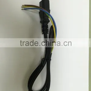 H05VV-F 3*0.75mm NS-15 2 Plug Code IEC 60320 C13 Applicable Flxible Power Cord Cable thumbnail-6