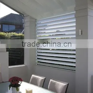 Powder White Painted Aluminum Extrusion Frame for Office Lourve thumbnail-1