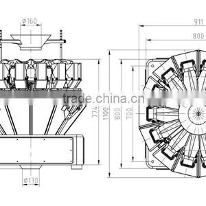 Small Weight Multihead Weigher - 0.5L Bucket thumbnail-5