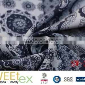 THE BEAUTIFUL BLOUSE CLOTHES 100% 45S RAYON 40S PRINTING FABRIC RAYON CHALLIS FABRIC thumbnail-3