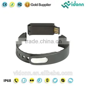 Original Manufacturer Vidonn X6S IP68 USB Charging Step Counter Calorie Burnt Android IOS Compatible Smart Bracelet With Sdk thumbnail-3