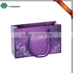 Custom Luxury Printed Fancy Paper Gift Bags Wholesale thumbnail-2