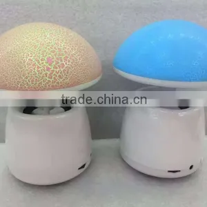 New Arrival Mini Bluetooth Speaker Cute Mushroom Style Wireless Stereo Portable Handsfree Subwoofer Mp3 Player Loudspeaker thumbnail-1