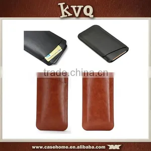 Dark Brown Leather Cover for Samsung Galaxy J5 , Suit for Sony Xperia Z5 Compact and Cover for Iphone 5E thumbnail-4