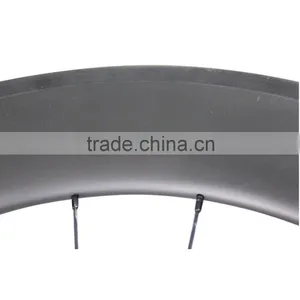 2016 OEM Chinese Cheap 86mm Clincher Newest U Shape 27mm Wide 700c Carbon Road Bike Wheels Quality Choice thumbnail-3