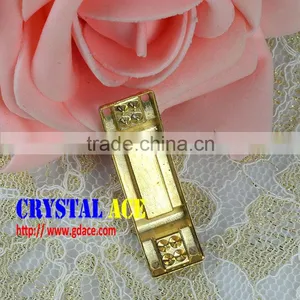 2015 Fashion Adjustable Buckle, Belt Buckle Manufacturers, Crystal Rhinestone Ribbon Buckle for Bikini Decoration thumbnail-4