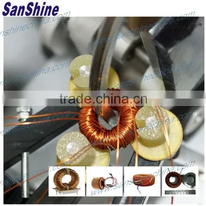 Automatic Light Dimmer Toroid Coil Winding Machine(SS900B8 Series Final OD 20~150mm) Replace RUFF Toroidal Winder thumbnail-1