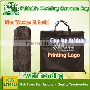 Foldable Wedding Garment Bag Cover/ Suit Garment Bag Cover / Cloth Garement Bag Cover thumbnail-2