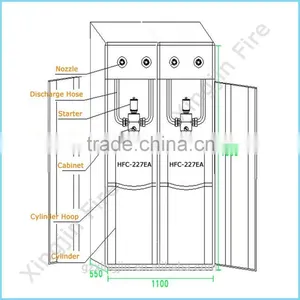HFC-227ea / FM200 Clean Agent Fire Suppression System Supplier thumbnail-4