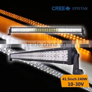 240 Watt Double Row Led Light Bar Cree Epistar Grow thumbnail-1