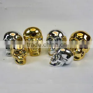 New Design Ceramic Skull Shape Piggy Bank thumbnail-2