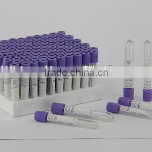 Vacuum Blood Collection Purple Tube EDTA K2/ K3 thumbnail-1