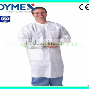 Non Woven Fabric Disposable Medical Protective Lab Coats thumbnail-2