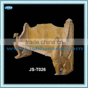 Outdoot Stone Classical Patio Bench thumbnail-1